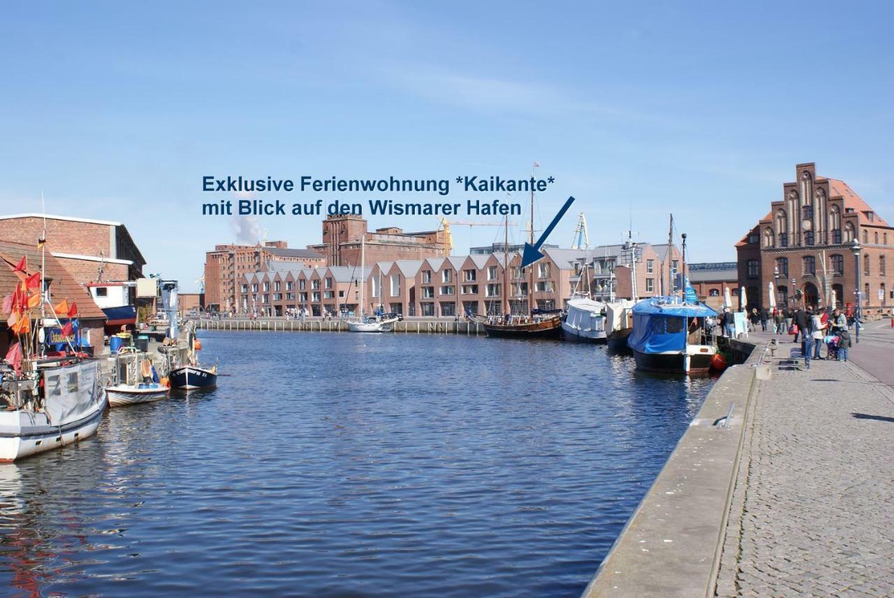 Kaikante Mit Meerblick, Balkon & Parkplatz Am Hafen - Abc155 By Abcwismar Wismar Exterior photo